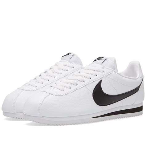 nike classic cortez wit heren leather